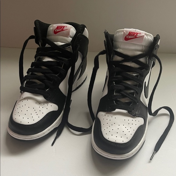 NIB- Nike High Dunks Pandas Men/Women Black and White - Picture 4 of 13